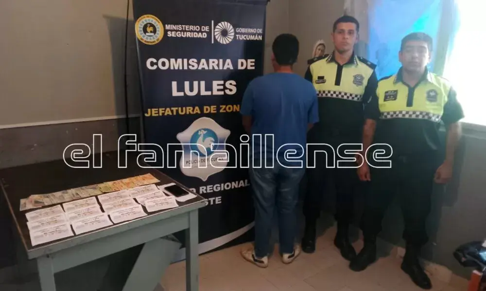 Lo sorprendieron vendiendo bonos para una ONG trucha en Lules